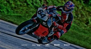 Tim Hall racing a Buell XB12R race bike